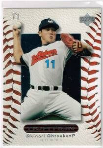 2000 Upper Deck Ovation プロ野球カード #59 大阪近鉄バファローズ 大塚晶文