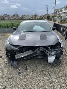 事故車現状 ZC6 BRZ SARD リアバンパー GTウイング 車高調 AT 部品取り 部品バラ売り不可 引き取り限定 書類有 1円スタート