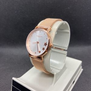 即決 COACH コーチ 星 腕時計 ピンクゴールドの商品画像