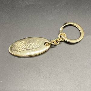 GUCCI Gucci key holder Gold color rhinestone 
