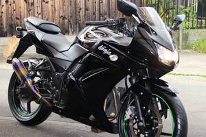 ★Ninja250R★良音♪ピカピカ社外マフラー★快調セル一発★外装良好ピカピカ★詳細画像多数掲載★動画で車両説明しています★ニンジャ250R