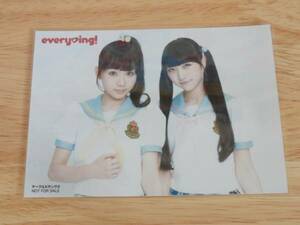 【購入特典のみ】　everying! カラフルストーリー 特典 ブロマイド 木戸衣吹 山崎エリイ木 山﨑 写真 エブリング 非売品