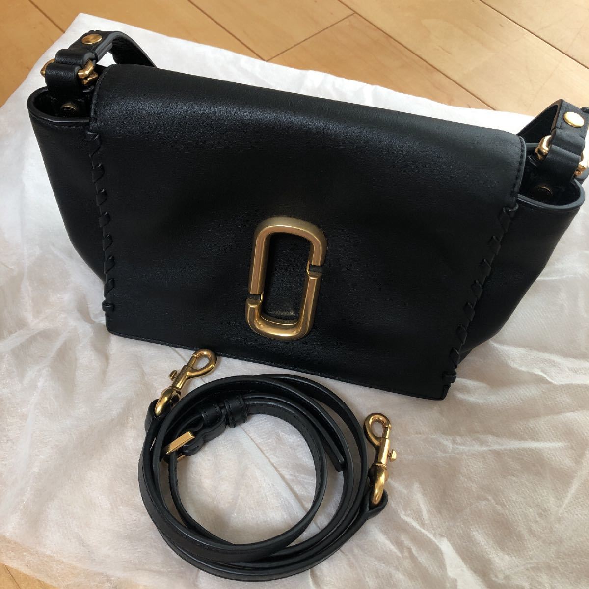 熱販売 MARC JACOBS◇ショルダーバッグ/レザー/SLV/M0013295/LITTLE
