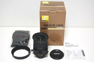 Nikon PC-E NIKKOR 24mm f/3.5D ED　超広角PCレンズ