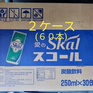 愛のスコール 250ml缶×60本(30本×2箱)です。賞味期限はたっぷり23年07月07日。