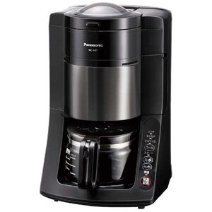 送料込 新品未開封 24時間以内発送 メーカー保証 パナソニック Panasonic 沸騰浄水コーヒーメーカー NC-A57-K ブラック 2022年製