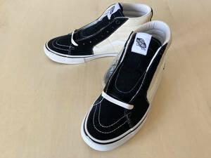 27.5cm SKATE バンズ スケハイ VANS SKATE SK8-HI BLACK/ANTIQUE WHITE US9.5/27.5cm VN0A5FCCIY6