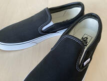 28cm バンズ スリッポン VANS SLIP-ON BLACK/WHITE US10/28cm VN000EYEBLK_画像2