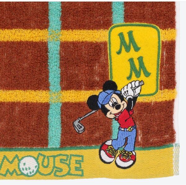 ミッキー タオル ゴルフ ディズニー ディズニーランド ディズニーシー ウォッシュタオル ハンドタオル