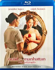 Blu-ray Disc メイド・イン・マンハッタン　Made in Manhattan 出演 : ジェニファー・ロペス USED