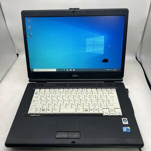 Office/Win10/ FUJITSU/FMW-8280/CORE 2DOU P8700/メモリ 2GB/HDD 250GB/15.6インチ/DVD/無線LAN/④