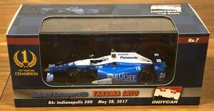 【FL特注】1/43 GreenLight インディーカー 1:43 アンドレッティ・オートスポーツ #26 ダラーラDW12 佐藤琢磨 インディ500優勝記念モデル