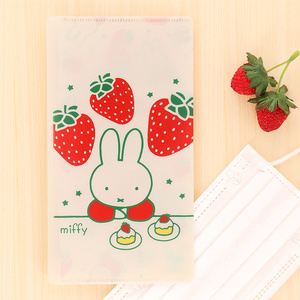  new goods *Flower miffy multi case ( mask case )! strawberry series 