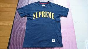 supreme tee arch logo シュプリーム アーチ ロゴ tシャツ s 紺黄