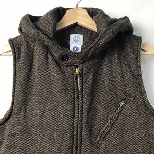 POST O'ALLS ポストオーバーオールズ E-Z CRUZ VEST クルーザー ベスト 中綿 M USA製 ウール