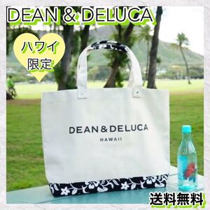 《本日限定SALE》DEAN & DELUCA ハワイ限定 トートバッグ Lサイズ マザーズバッグ エコバッグ