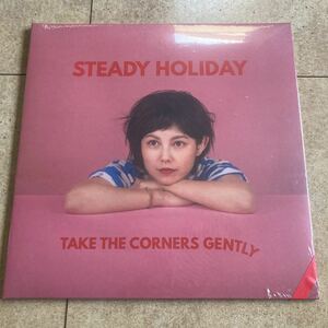 新品未開封、STEADY HOLIDAY、take the corners gently、LP、インディロック、indie rock、ギターポップ