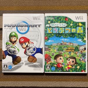 Wii マリオカートWii 街へいこうよどうぶつの森