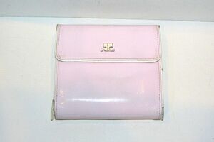 クレージュ（courreges) Wホック二つ折り財布　603130O431I3