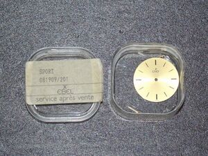 EBEL(エベル)　SPORT　レディス腕時計用交換パーツ　081909/201　文字盤&針一式　815921BLB9
