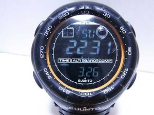 【時計】 SUUNTO：スント VECTOR：ベクター メンズ デジタルウォッチ 不動品 フィンランド製