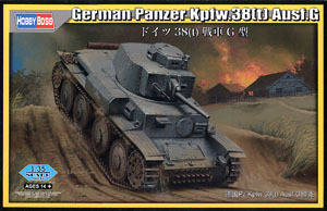 ☆HOBBY BOSS ホビーボス／ ドイツ38(t) 戦車G型 (1/35)