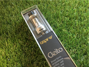 新品未開封正規品♪aspire Cleito シルバー mercismith2vape アスパイヤクリート