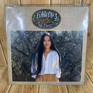  ultra rare! LP record record Itsuwa Mayumi THE BEST * ultimate beautiful goods protection sleeve attaching A0076