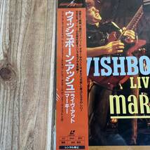 激レア！レーザーディスク ウィッシュボーン・アッシュ ライブ・アットマーキー ツイン リード ギター 極美品 保護スリーブ付き A0059_画像9