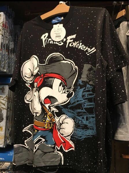 Tシャツ 半袖Tシャツ ミッキー パイレーツサマー ディズニーシー 海賊 東京ディズニーシー ジャックスパロウ 夏祭り プルート