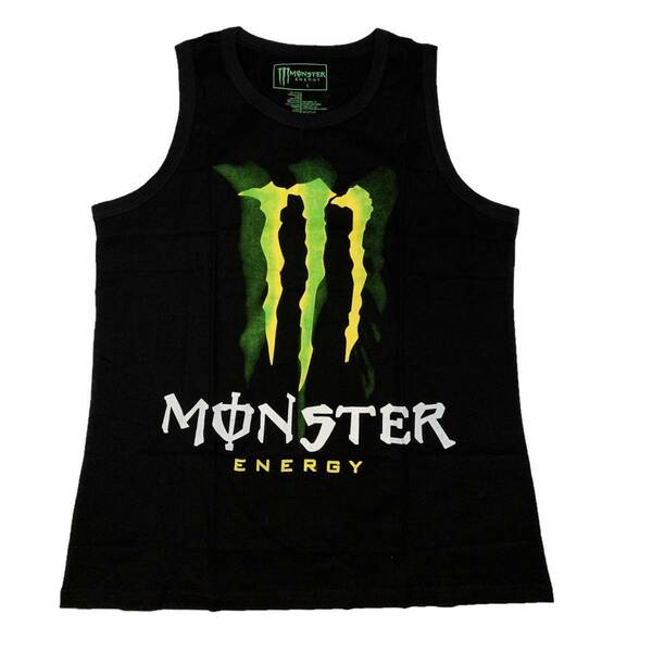 MONSTER ENERGY モンスターエナジー Mロゴ タンクトップ（ブラック）(XXXL)【並行輸入品】