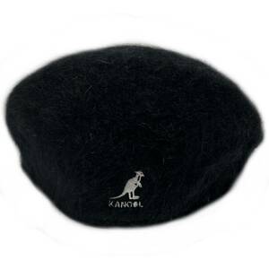 KANGOL カンゴール COTTON TWILL FLEXFIT VISOR ハンチングキャップ (ブラック) [並行輸入品]