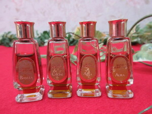 [GY2107/kli] unused bath supplies . for cosmetics . for perfume 4ps.@ together set 5mlaula/kione/basi rare 