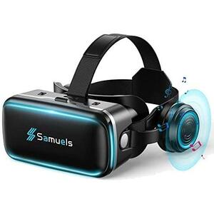 VRゴーグル VRヘッドセット VRグラス VRヘッドマウントディスプレイ 高音質ヘッドホン付 スマホ用 3Dメガネ 非球面光学レンズ VR動画