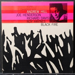 【米RVG刻印】ANDREW HILL 名盤 BLACK FIRE アンドリューヒル BLUE NOTE / JOE HENDERSON / RICHARD DAVIS / ROY HAYNES