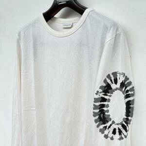 dries van noten 19aw タイダイ tシャツ S 長袖 ロンt カットソー ホワイト