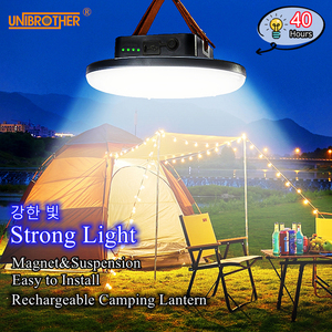新商品 充電式LEDキャンプランタン 15600mAh マグネット付き 強力なズーム ポータブル テント ワーク照明 修理照明