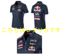 【非売品】レッドブル・レーシング F1 支給品 ポロシャツ XL Pepe Jeans 2014 ほぼ新品★ベッテル リカルド 日本GP 鈴鹿サーキット_画像7