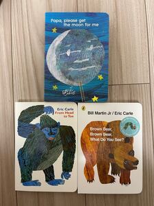 英語絵本エリックカール brown bear/ from head to toe