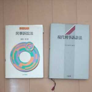 やさしい民事訴訟法・現代刑事訴訟法