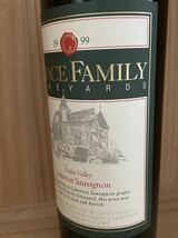 希少 Grace Family Vineyard グレース ファミリー 1999年 750ml 1本 !!!_画像5