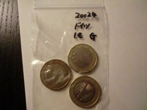 2002年 ドイツ コインセット 3ユーロ 3枚 1ユーロ コイン セット 鳥 ワシ 鷲 ユーロ ミント G 硬貨 古銭 お金 外貨 コイン アンティーク