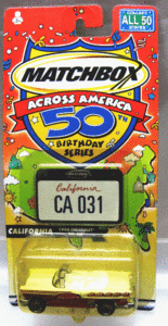 【ALL 50】MATCHBOX COLLECT ALL 50 STATES★CALIFORNIA 1955 CHEVROLET BEL AIR