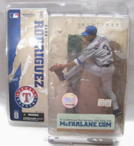 [ super-rare!! last 1!]US version mak fur Len Major League series 8* variant version gray AWAY uniform *A. rod ( Ranger z)