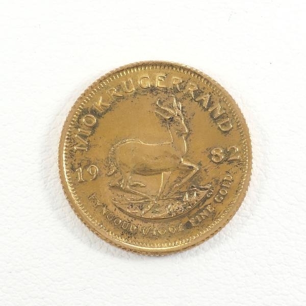 極美品 アンティークコイン クルーガーランド 金貨 South Africa Gold