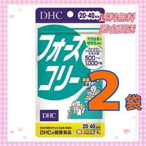 DHC フォースコリー 20日～40日分×2袋