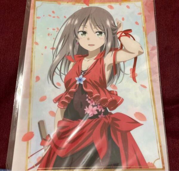 結城友奈は勇者である 大満開の章 ゆゆゆ 三ノ輪銀 クリアファイル