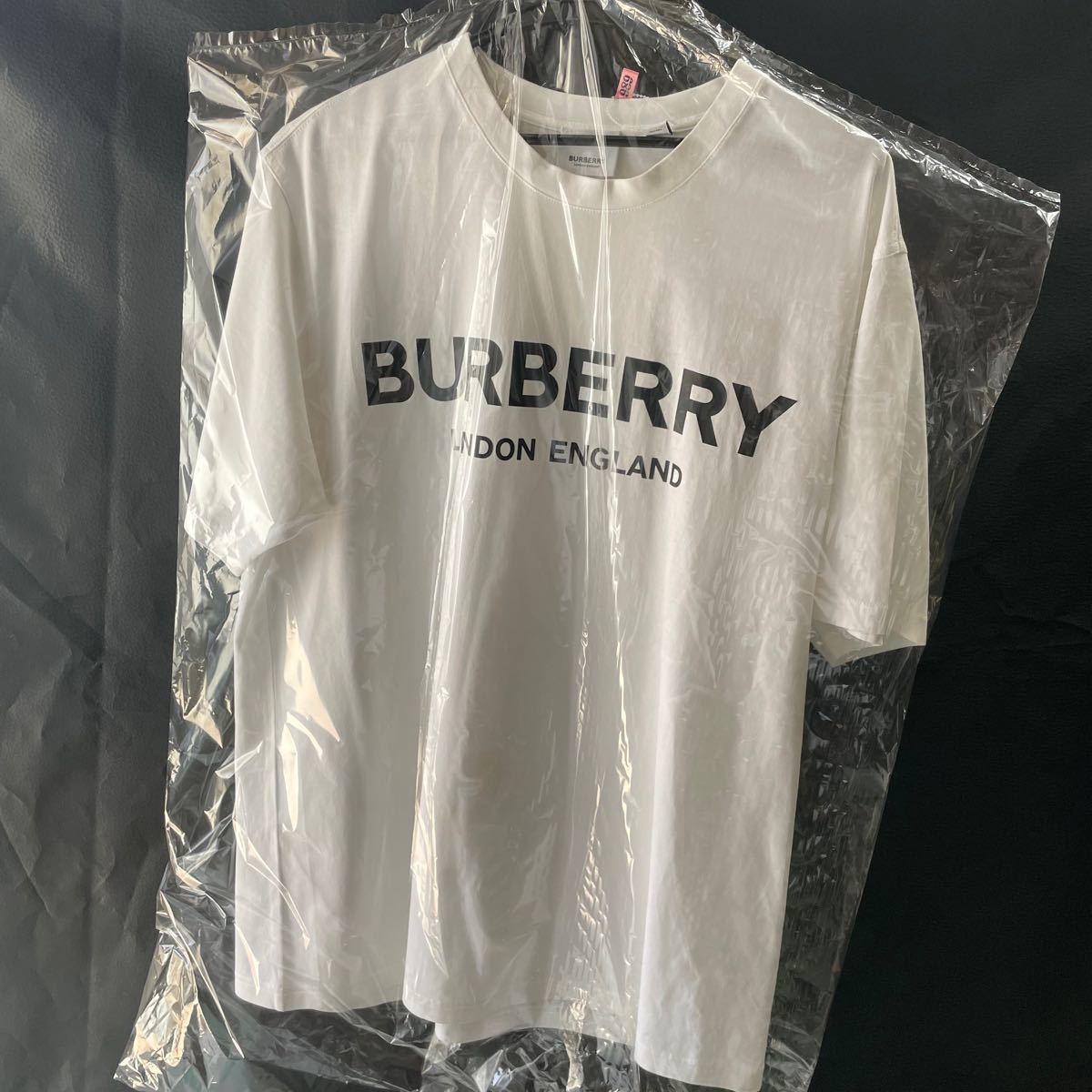 BURBERRY バーバリー ロゴTシャツ 黒 XS 23SS新作-