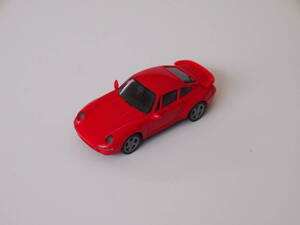 herpa ヘルパ 1/87 Porsche 911 Turbo (RED)