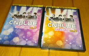 「韓国のロックバンドを記録したドキュメンタリー・DVD2巻」　●CNBLUE SPECIAL 全2枚 vol.1、2 　　レンタル落ちDVD